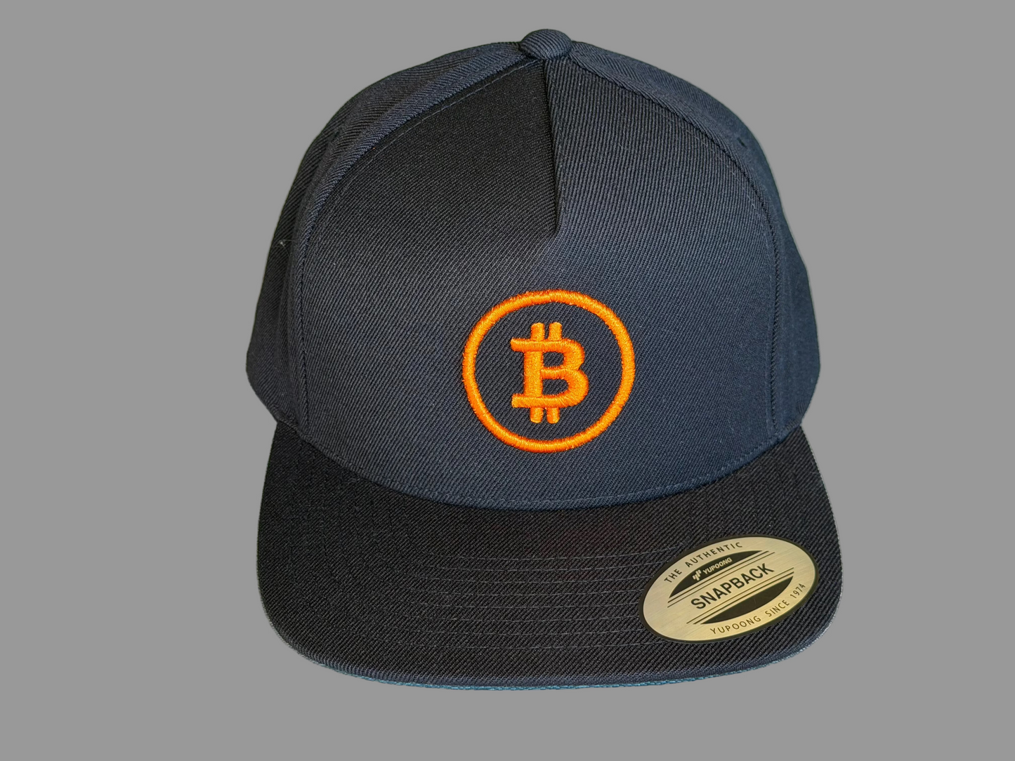 $Bitcoin snapback - Black includes 3 free stickers!!!