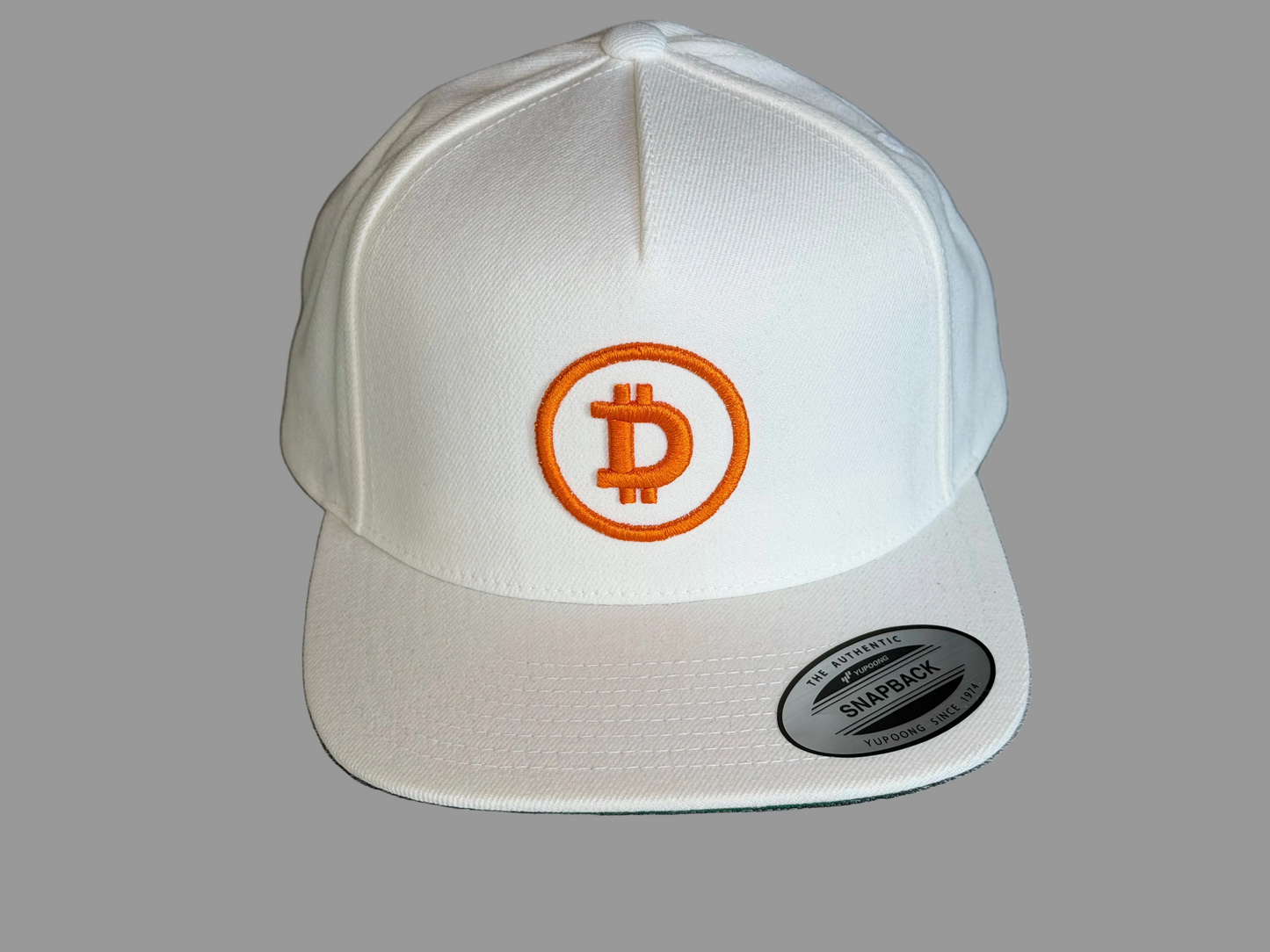$DOG snapback - White includes 3 free stickers!!!